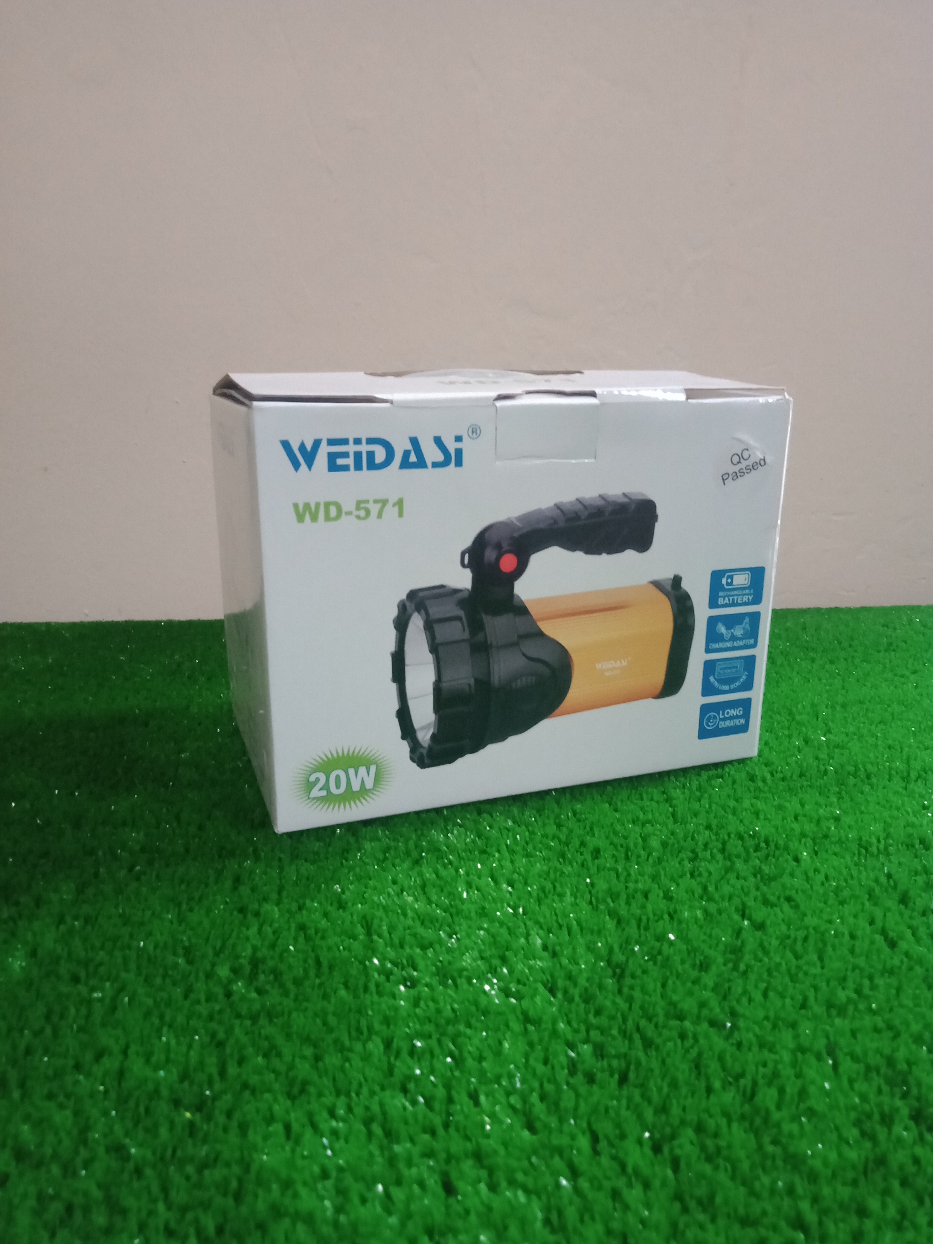  طورش WD_571 🔥 إضاءة 20 واط + باور بانك + 3 أوضاع تشغيل - Image 3