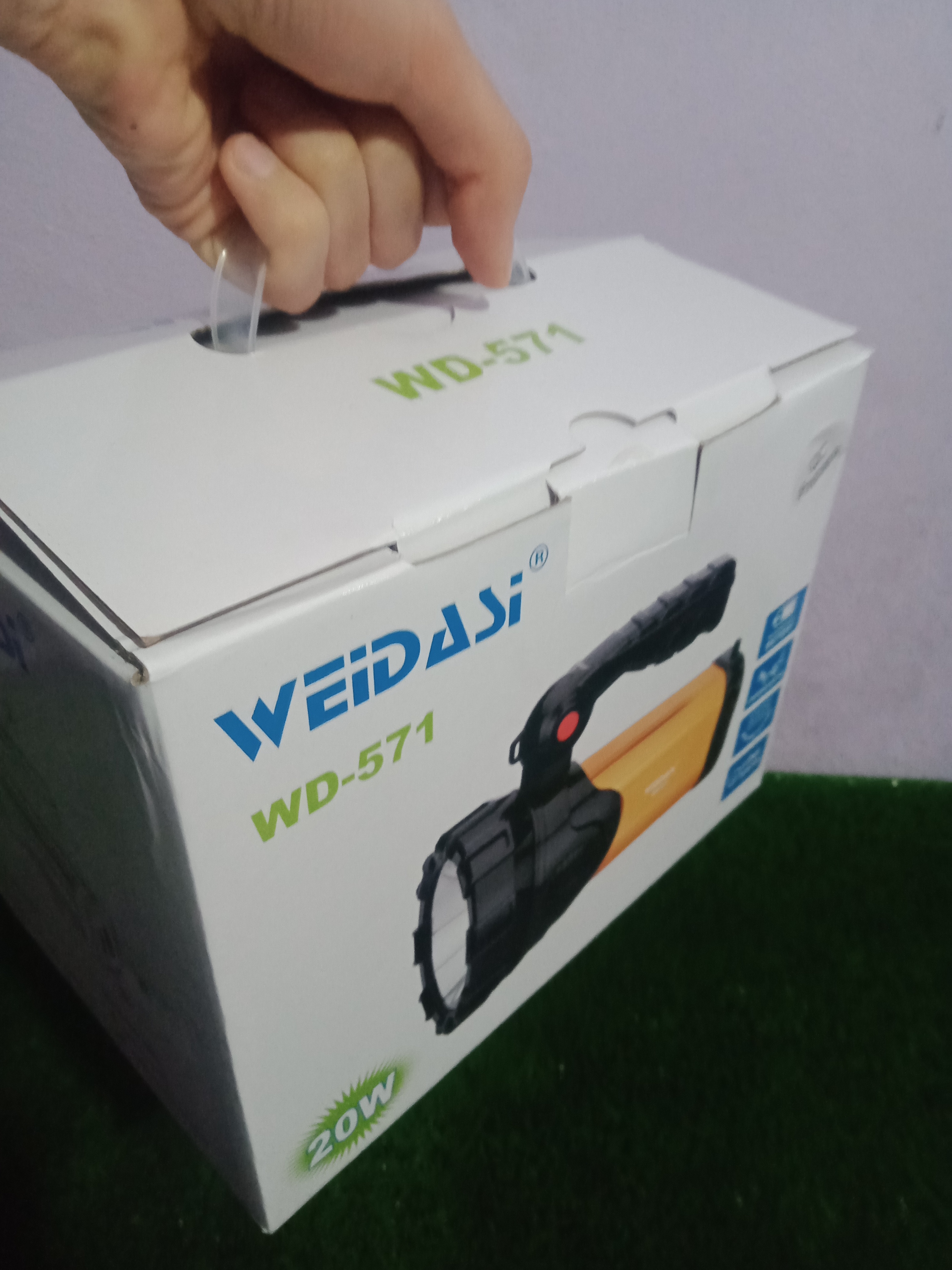  طورش WD_571 🔥 إضاءة 20 واط + باور بانك + 3 أوضاع تشغيل - Image 4