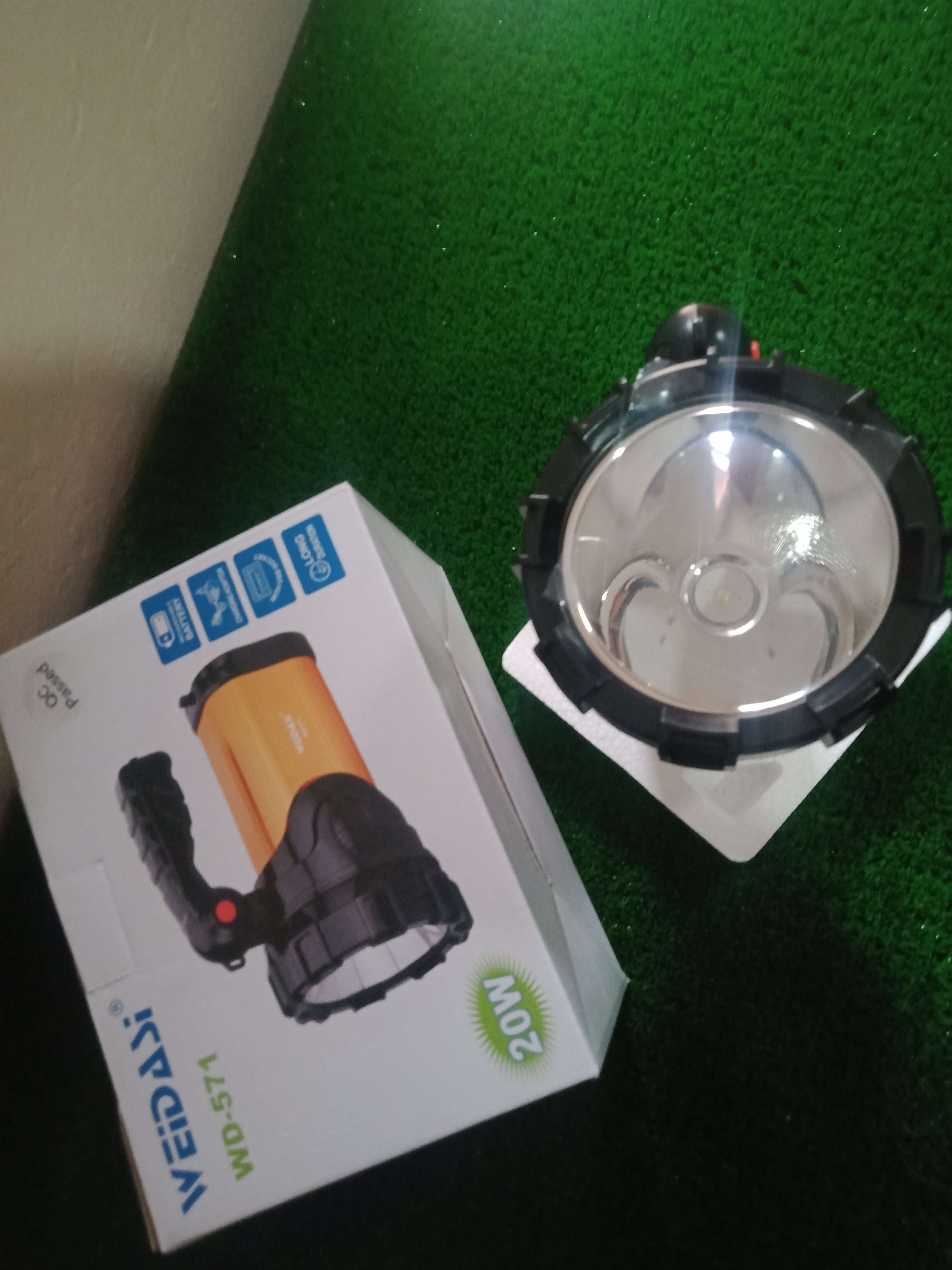  طورش WD_571 🔥 إضاءة 20 واط + باور بانك + 3 أوضاع تشغيل - Image 5