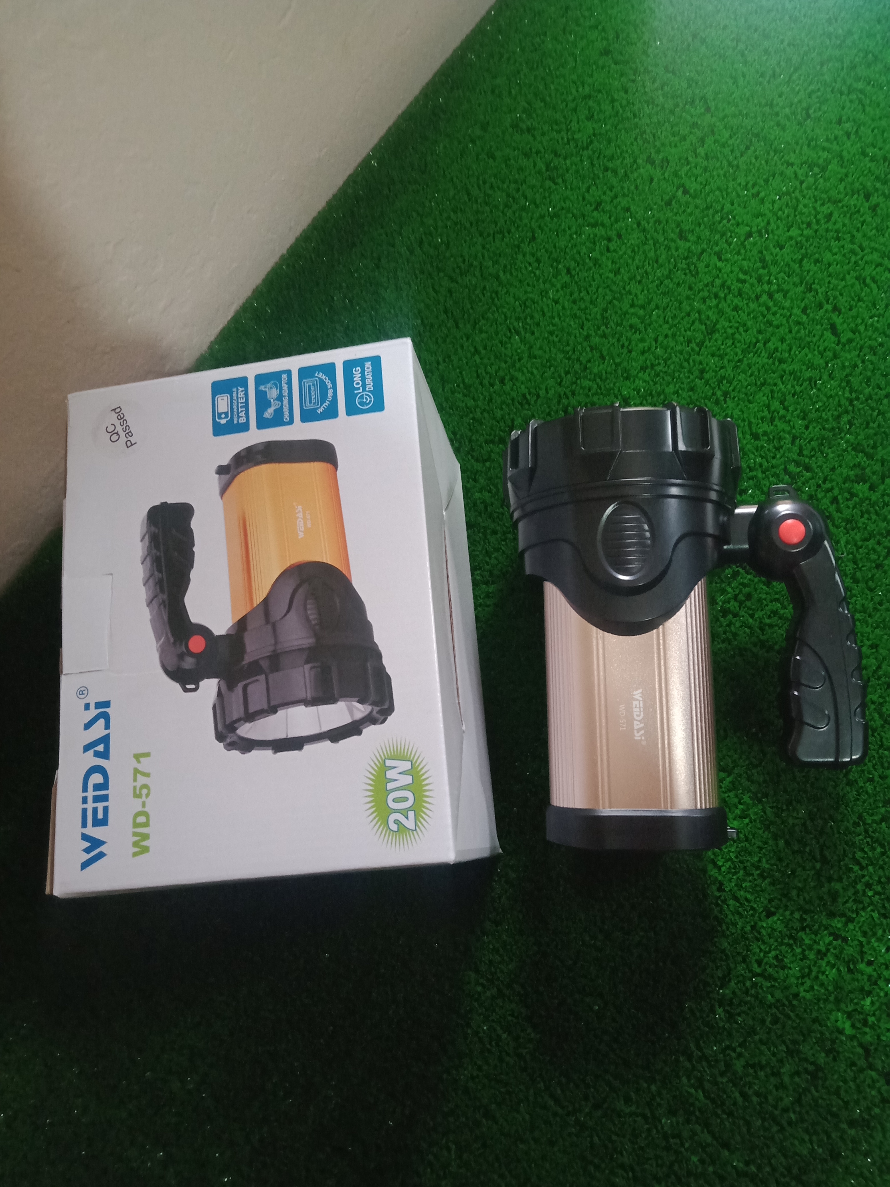  طورش WD_571 🔥 إضاءة 20 واط + باور بانك + 3 أوضاع تشغيل - Image 6
