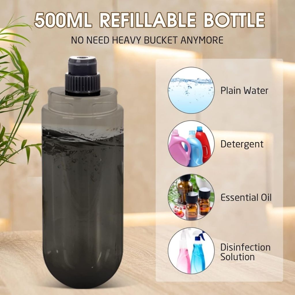  ممسحة بخاخ مع زجاجة قابلة لإعادة التعبئة - Image 7