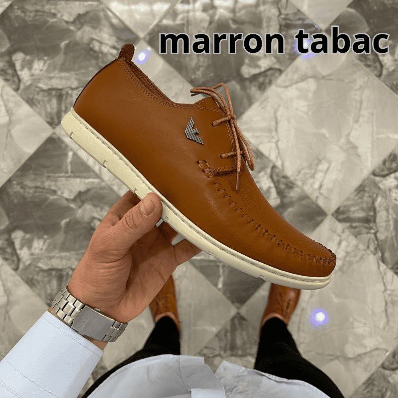 trapeur en cuir veritable - Image 3