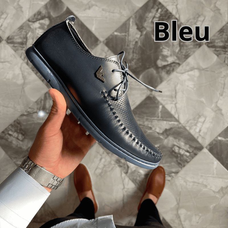 trapeur en cuir veritable - Image 5
