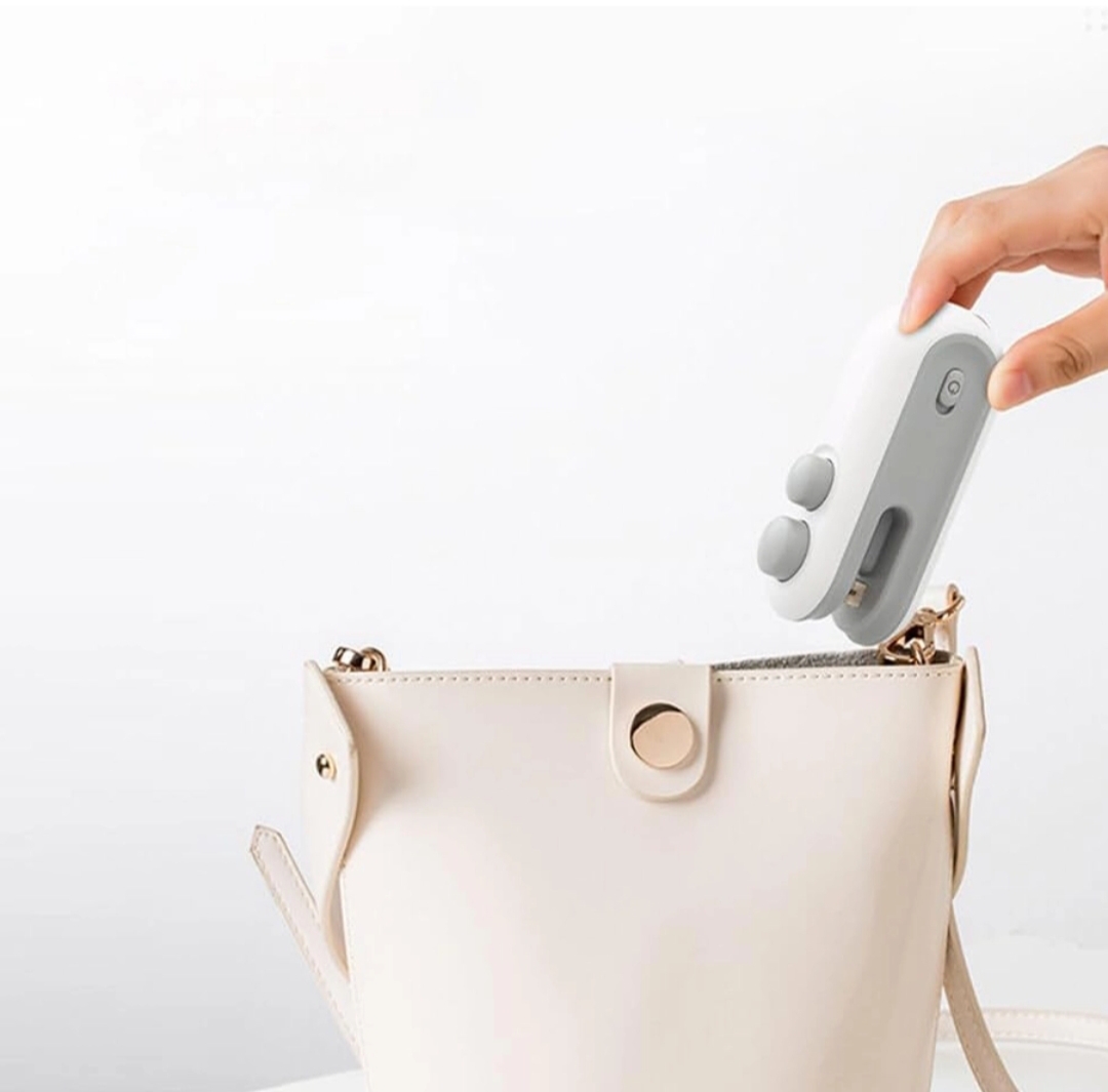 Mini Soudeuse Sac Plastique avec Cutter 2EN1 - Image 3