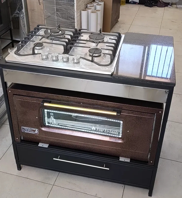 Plak multi -smart inox avec four es-saada 95cm - Image 1