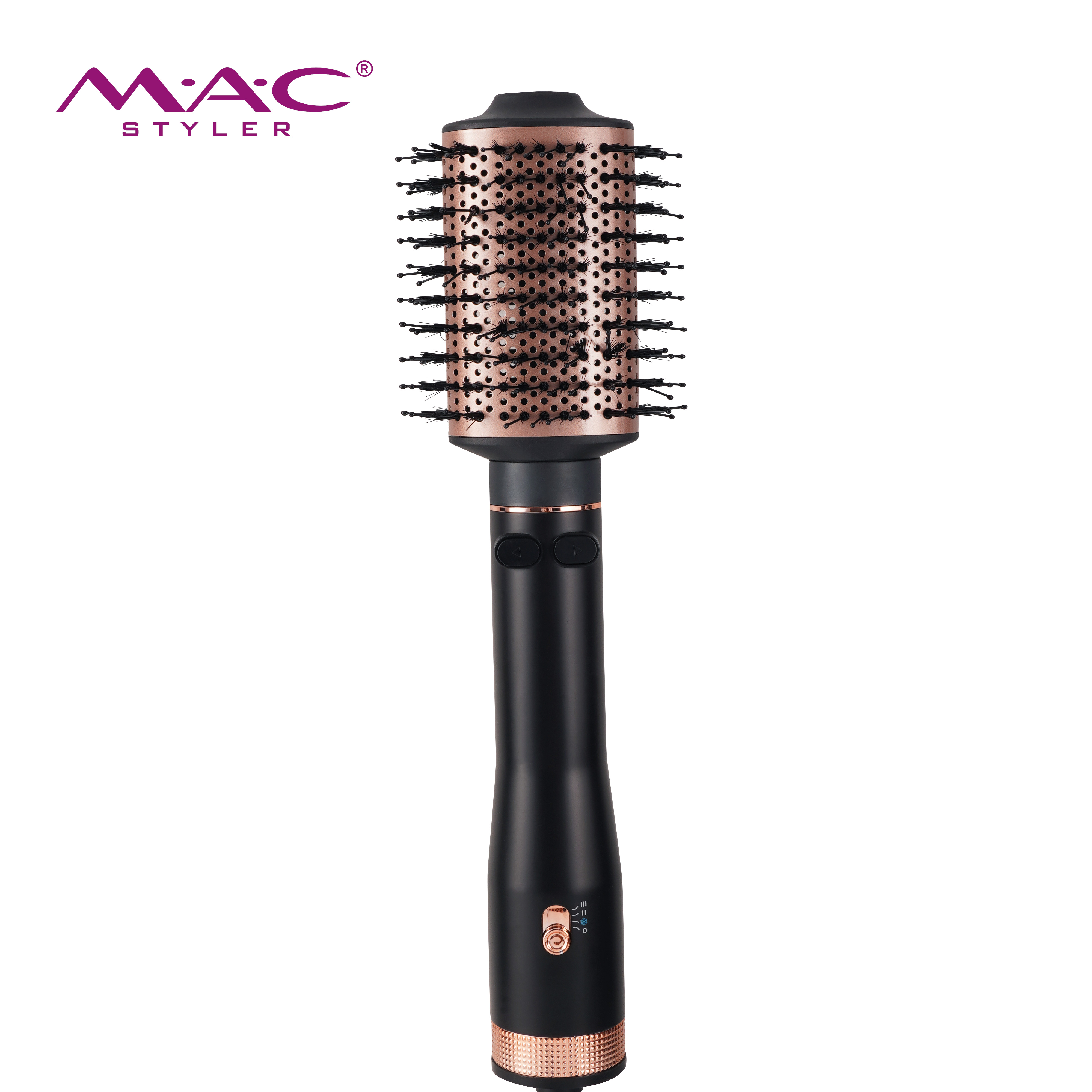 Brosse Soufflante Rotative 360 Salon – NOIR MC-6633 - Image 2