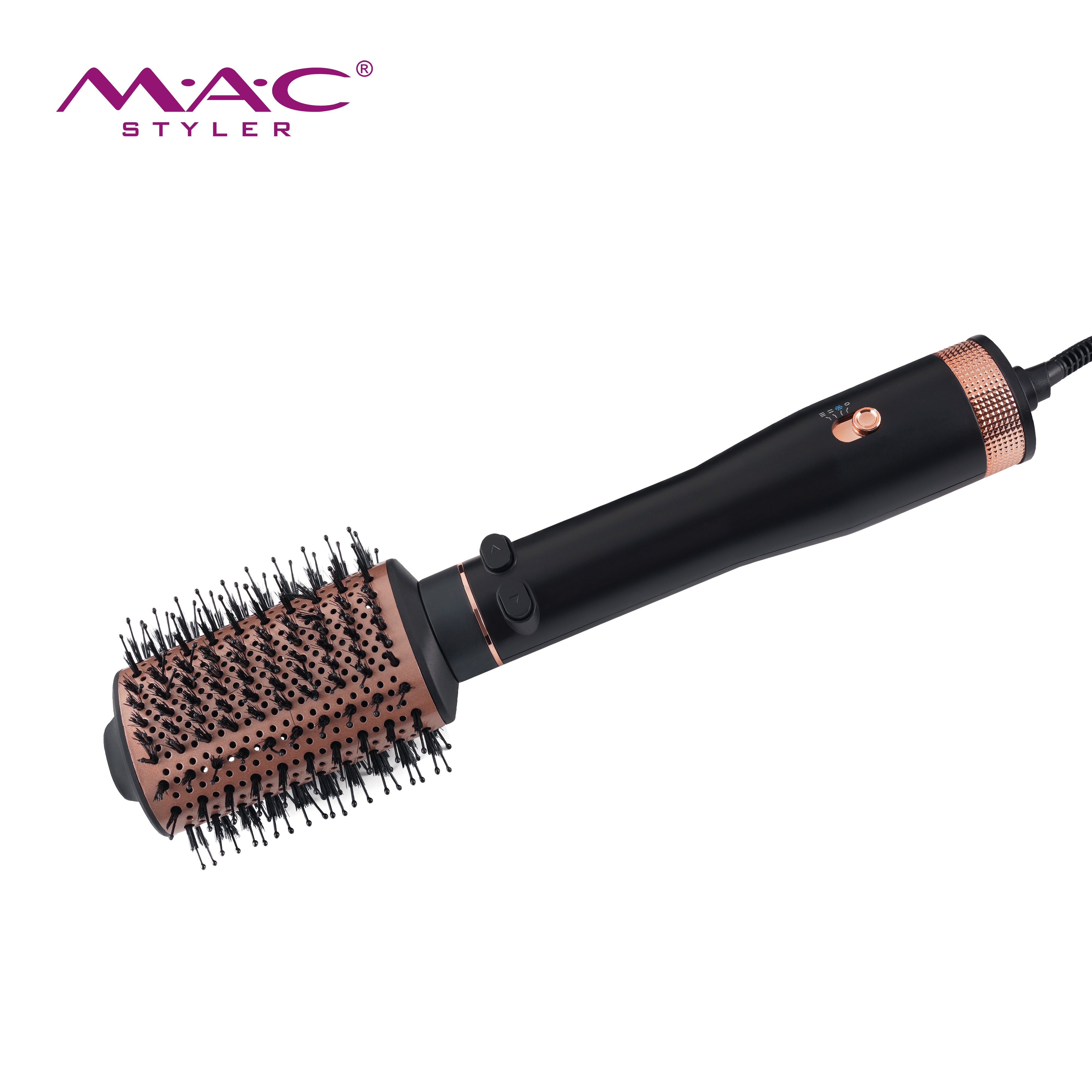 Brosse Soufflante Rotative 360 Salon – NOIR MC-6633 - Image 3