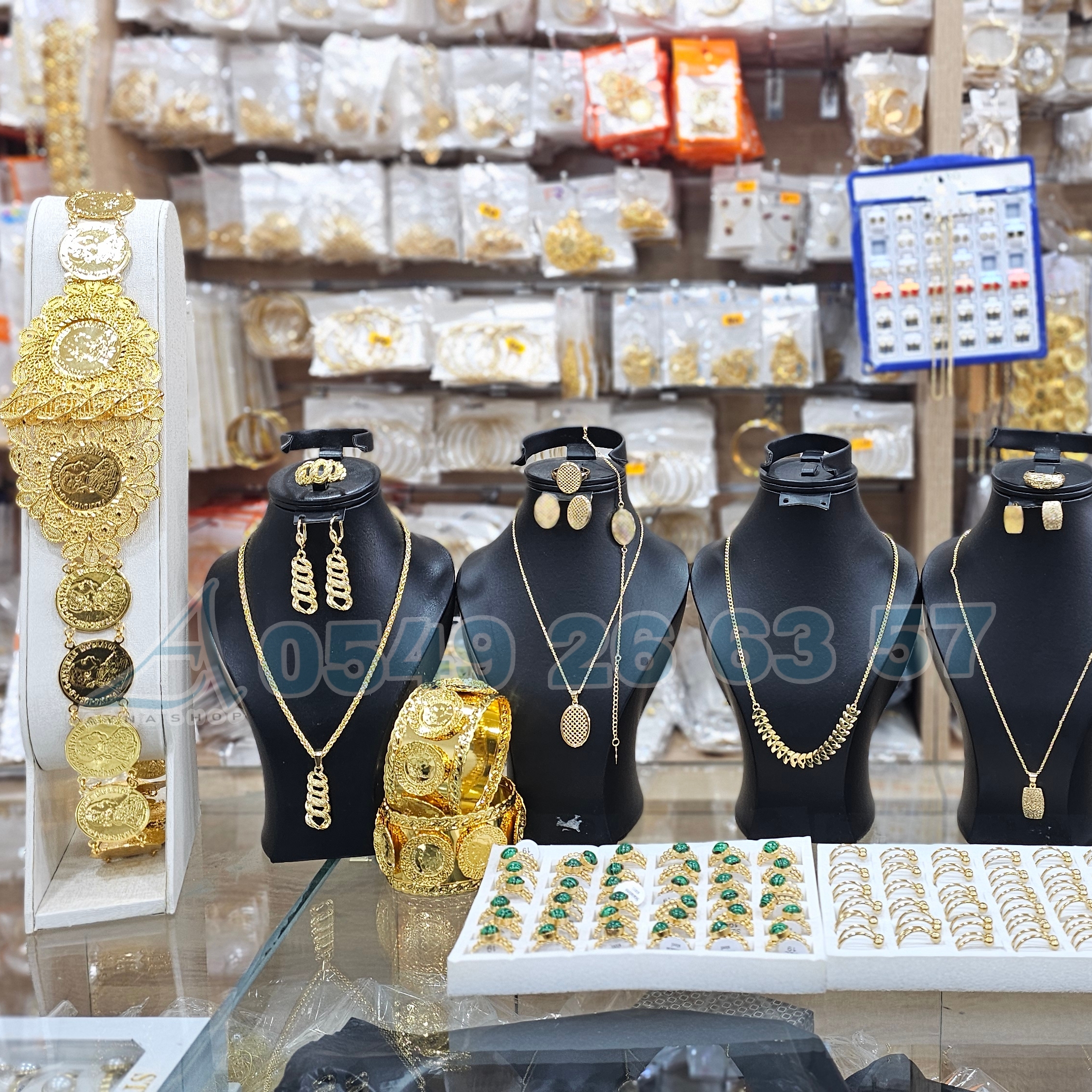 حزامة + 3 طقم + قلادة + 2 مقياس + هدية - Image 1