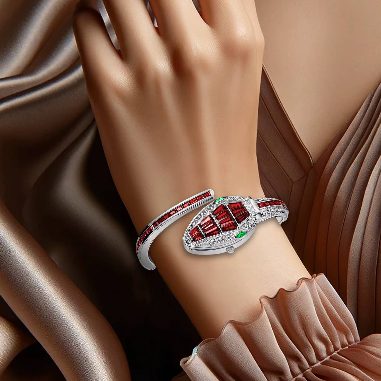 ساعة الأفعى 🐍 BVLGARI - Image 4