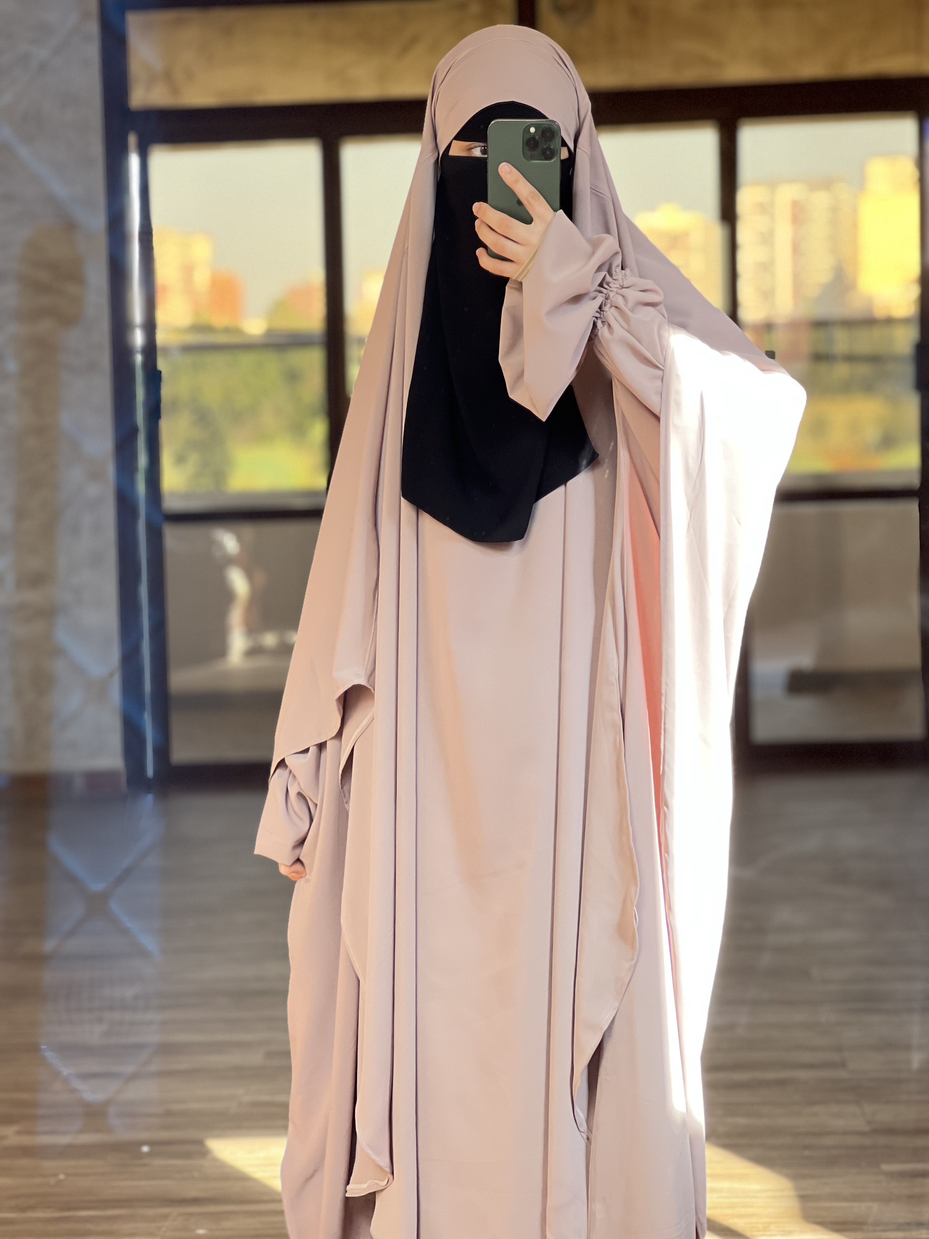 عباءة نرجس +اسدال طويل - Image 3