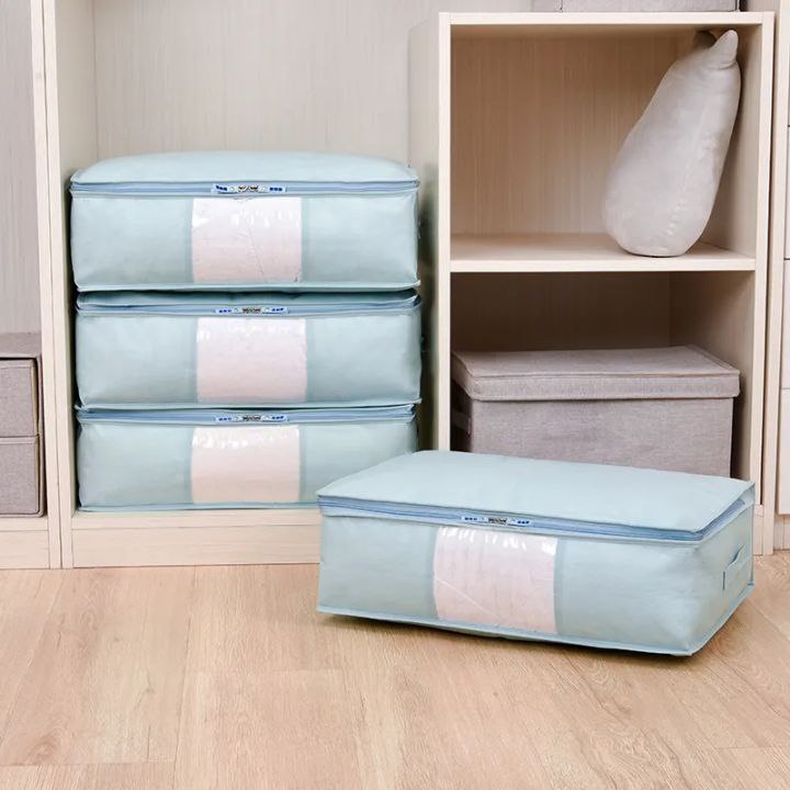 حقائب تنظيم  تخزين الملابس و الأفرشة بحجم كبير -  Rangement couette et oreiller - Image 2