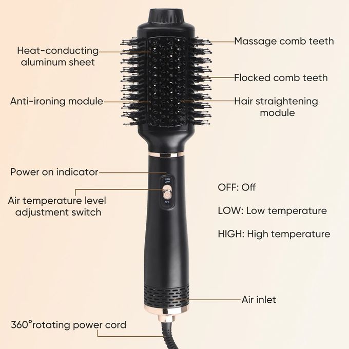 Brosse Lissante 3 En 1 Professionnelle MC-6631 - Image 6
