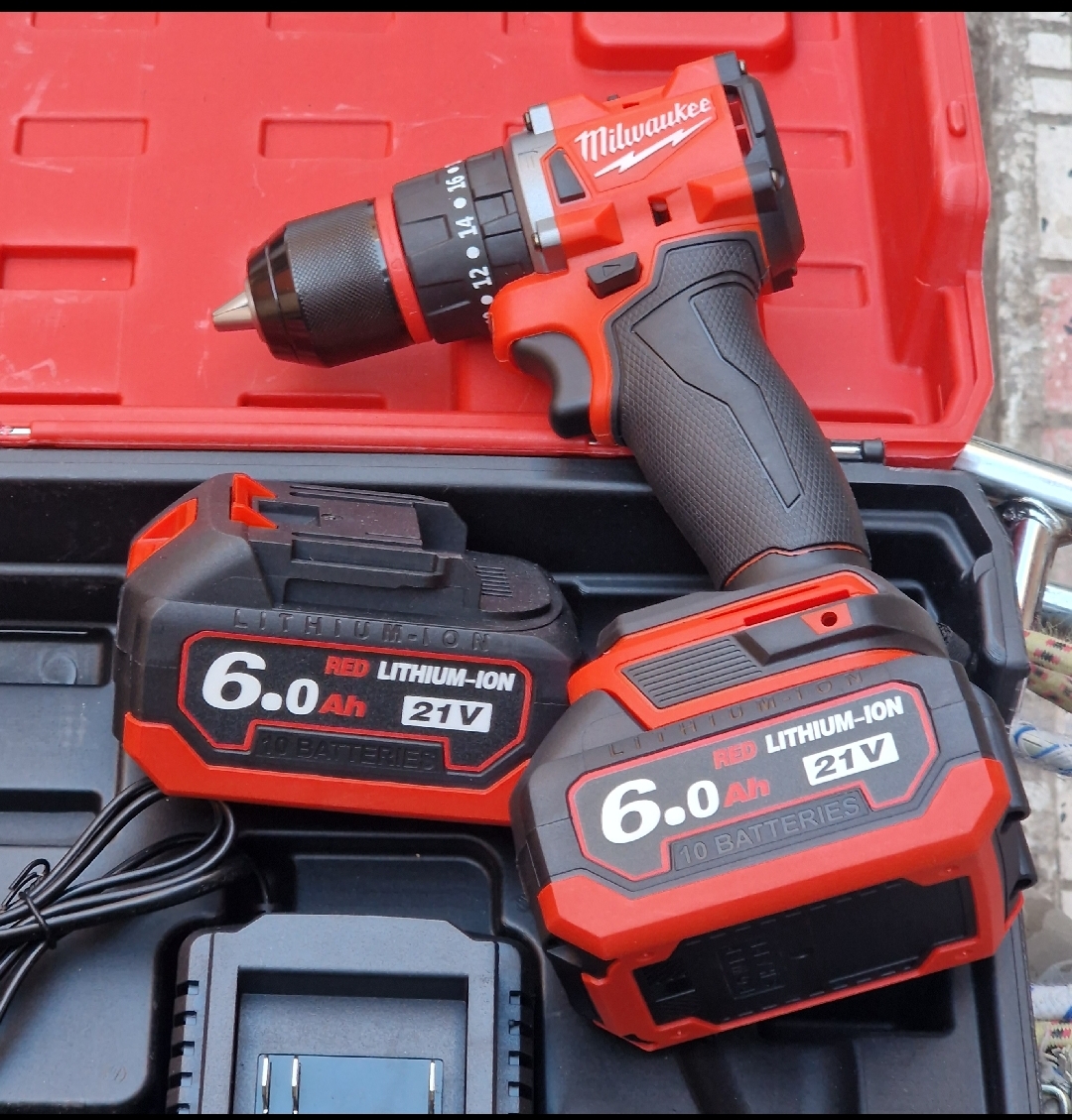 Visseuse Milwaukee 21v - 🔋 فيزوز 21V دوبل باتري – قوة تدوم وأداء يُعتمد عليه! ⚙️ - Image 2