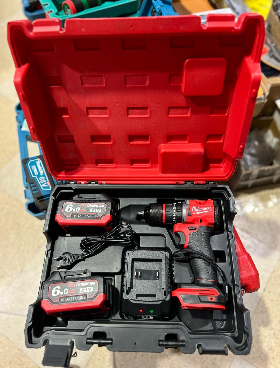 Visseuse Milwaukee 21v - 🔋 فيزوز 21V دوبل باتري – قوة تدوم وأداء يُعتمد عليه! ⚙️ - Image 5