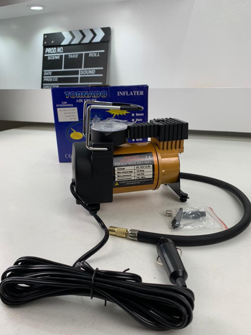 Air Compresseur et Gonfleur de pneu DC 12V prise allume ci-gare - Image 1