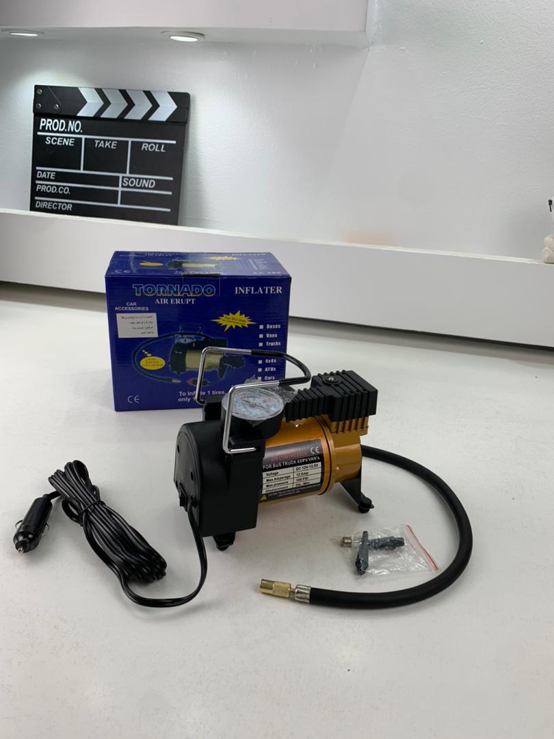 Air Compresseur et Gonfleur de pneu DC 12V prise allume ci-gare - Image 2