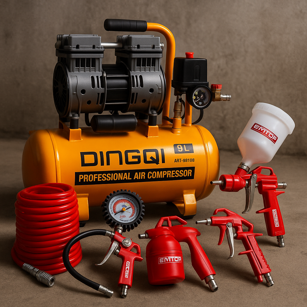 Compresseurs+ kit dingqi 9L - Image 1