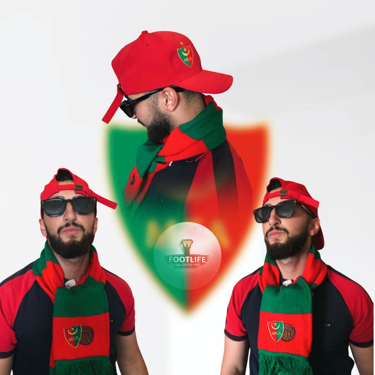 قبعة مولودية حمراء - Image 2