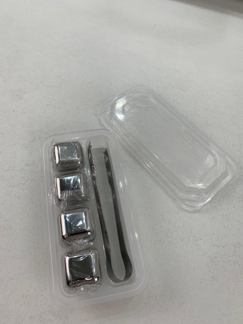 Pierres de glaçons réutilisables en acier inoxydable pour votre boisson – مكعبات الثلج للتبريد لمدة طويلة - Image 8