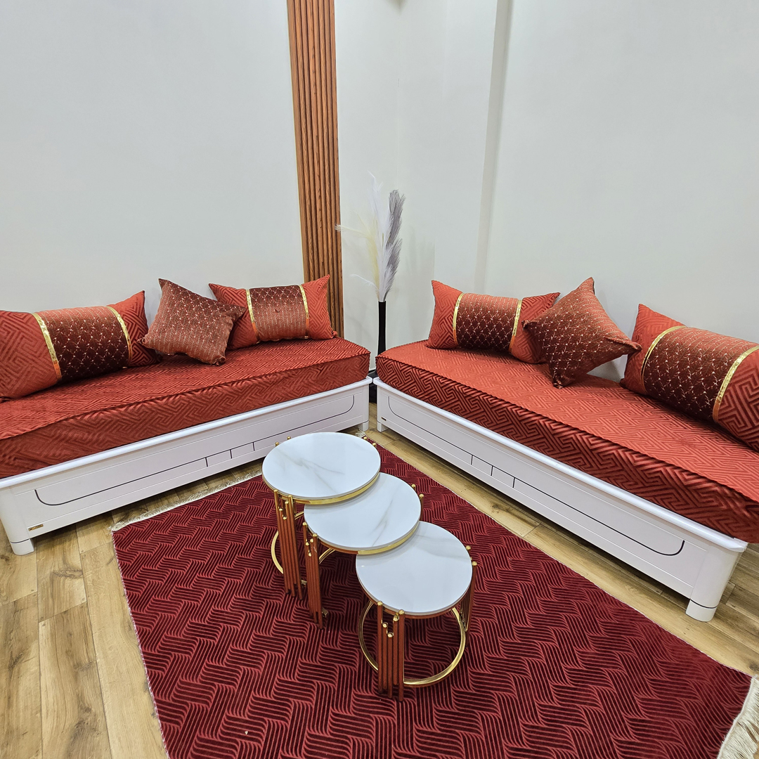 صالونات قطيفة مخمل فاخرة K1 - Image 2