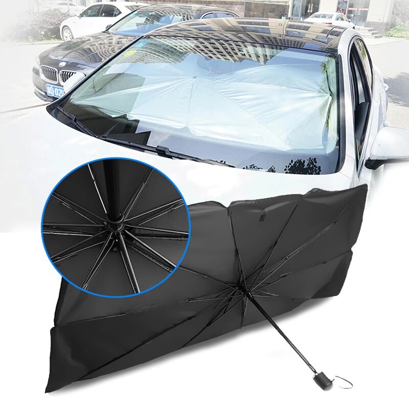 Pare-soleil pliable pour voiture protection solaire bloc UV - Image 3