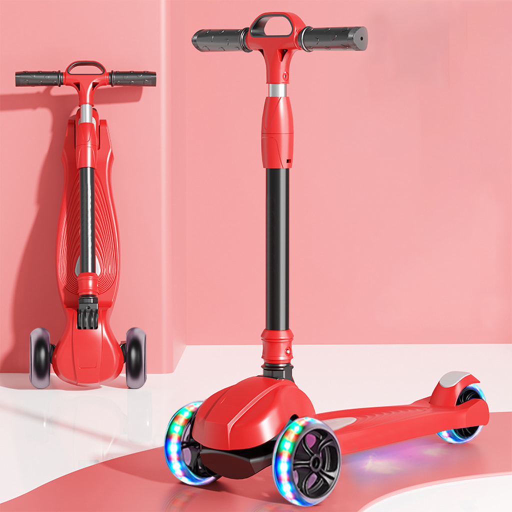 Trottinette Musicale Edition Lambo à 3 Roues Lumineuses – سكوتر أطفال موسيقي - Image 4
