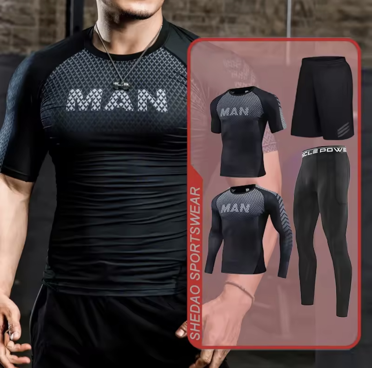 Ensemble sport 4 pièces  - Image 2