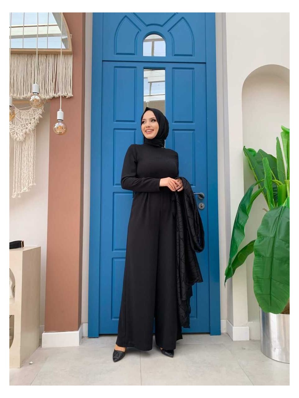 طقم تركي فخم جمبسوت و كيمونو - Image 2