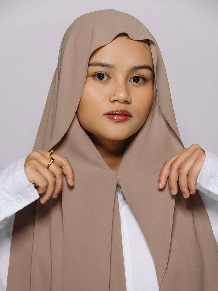 Khimar voile élégance 3 pièce  - Image 3