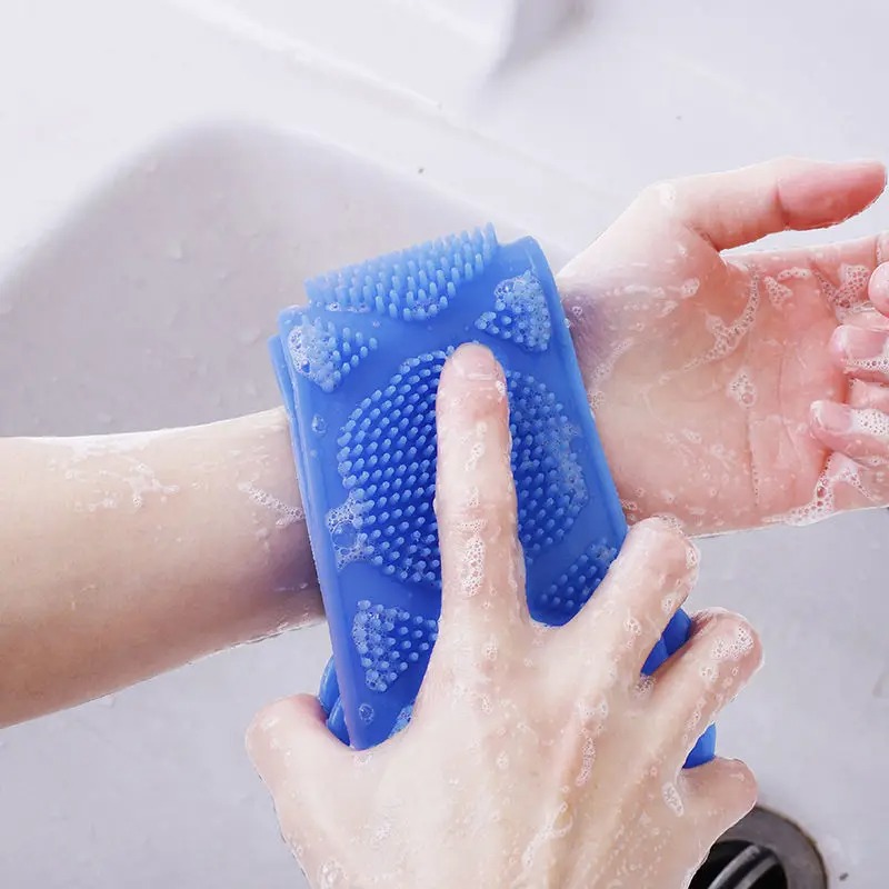 Brosse de Douche Silicone - فرشاة استحمام سيليكون مزدوجة الوجه - Image 3