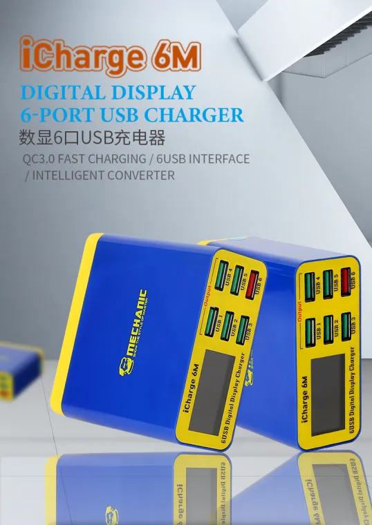 MECHANIC ICHARGE 6M 6 Port USB - Image 2