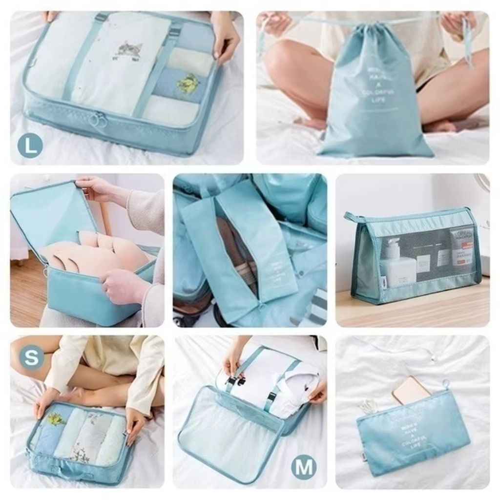 Sac rangement de valise 8 pièces  - Image 8