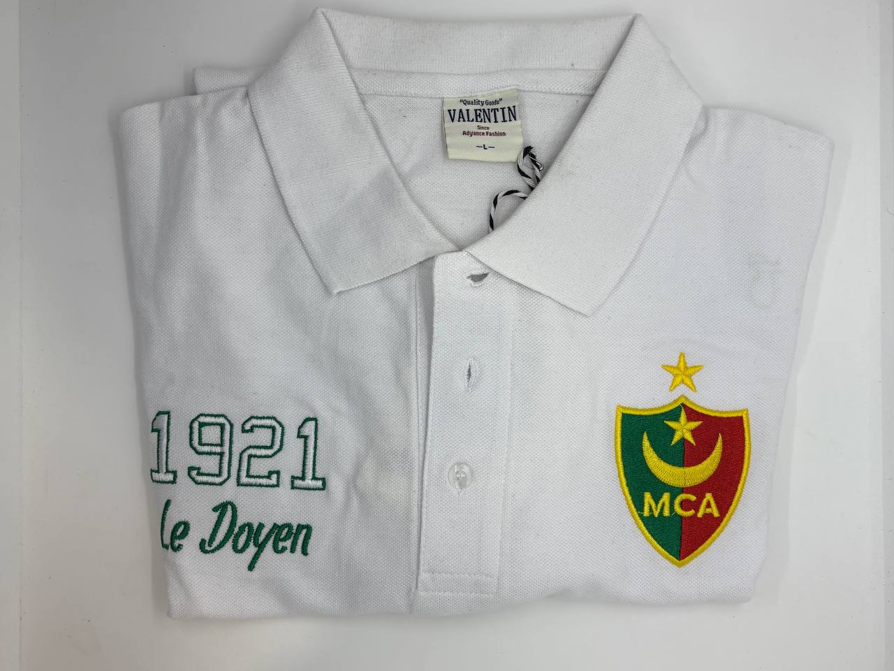 👕 قميص بولو مولودية الجزائر ❤️💚 - Image 4
