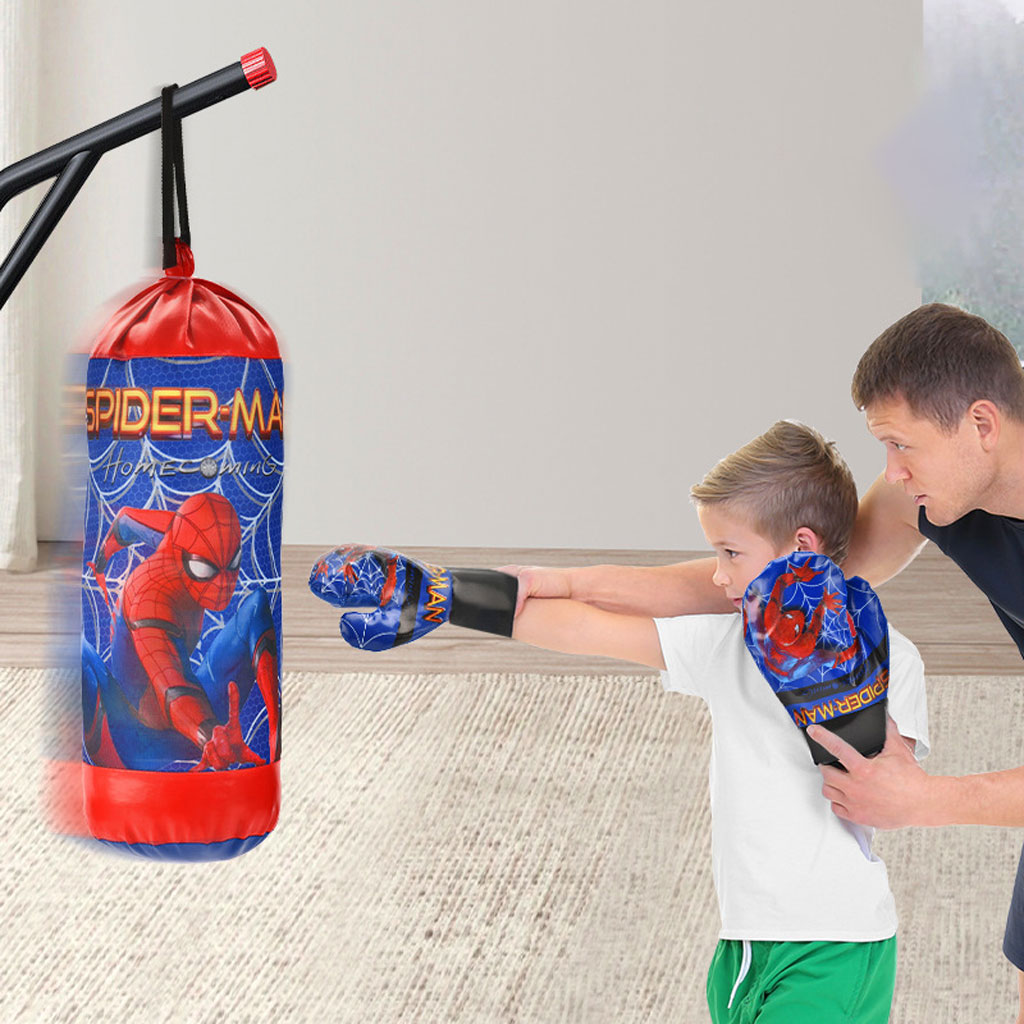 حقيبة بوكس للأطفال مع  قفازات 🥊🎯 - Image 2