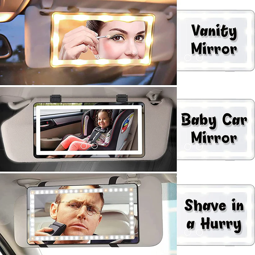Miroir Led de voiture - Hollywood - Image 5