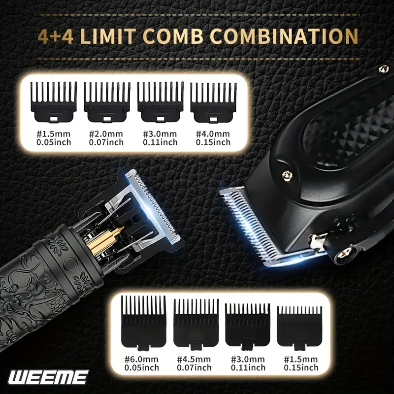 WEEME Ensemble de 2 Tondeuses - Image 3