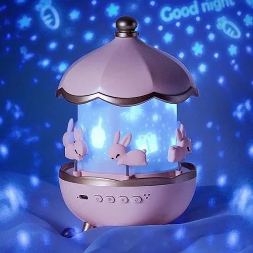 🌙✨ مصباح الأحلام الدوّار للأطفال - Image 2