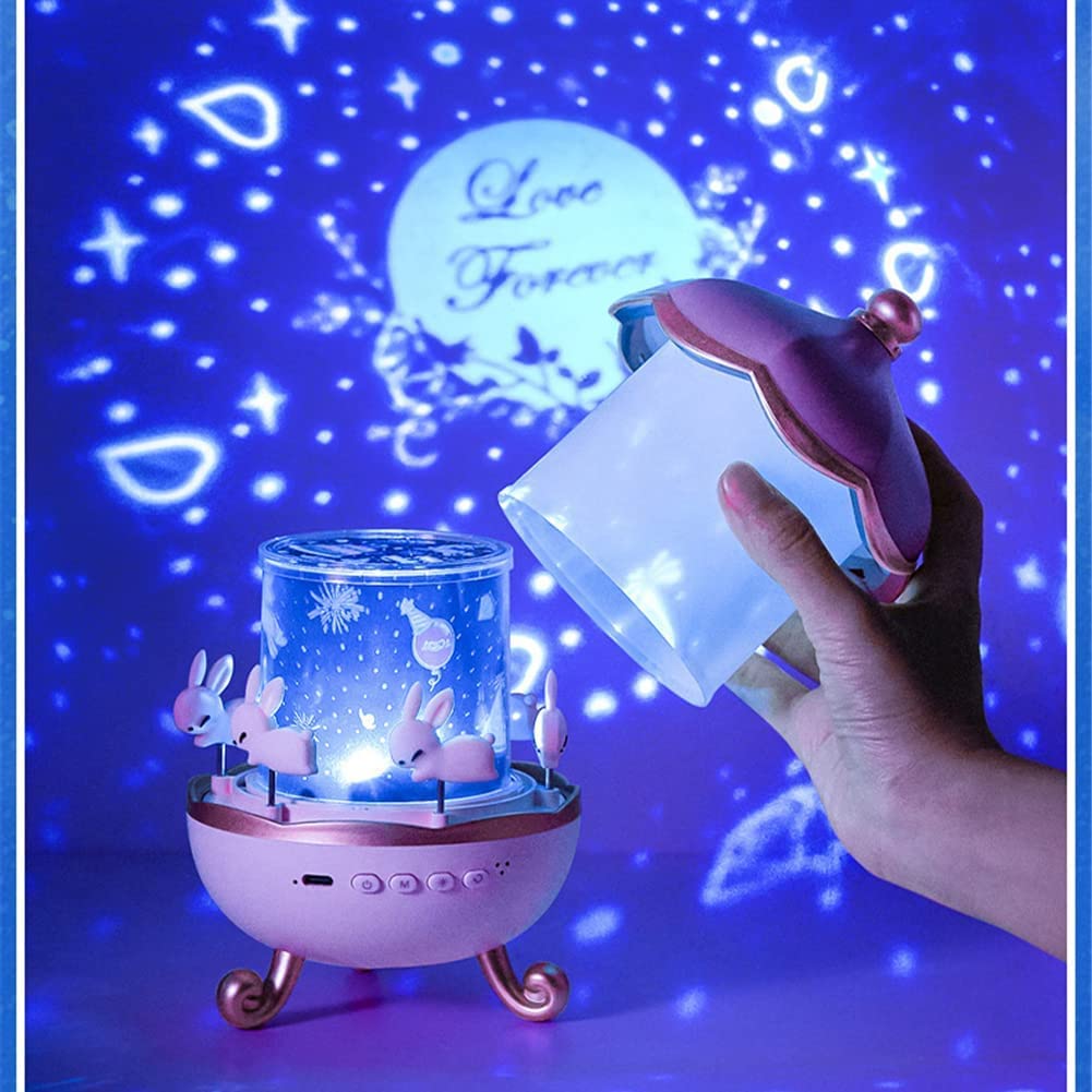 🌙✨ مصباح الأحلام الدوّار للأطفال - Image 3
