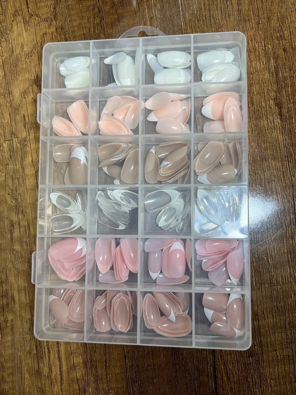 علبة أظافر طبيعي ومناسب 360 ظفر ✨🦩🪞💅🏻  - Image 3