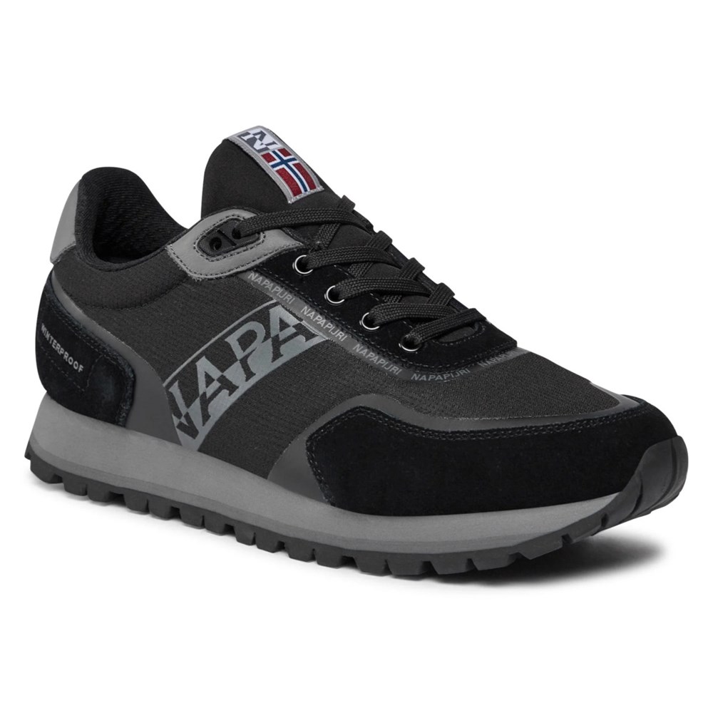 NAPAPIJRI Baskets Homme DAIM/TISSUE Noir - Image 3