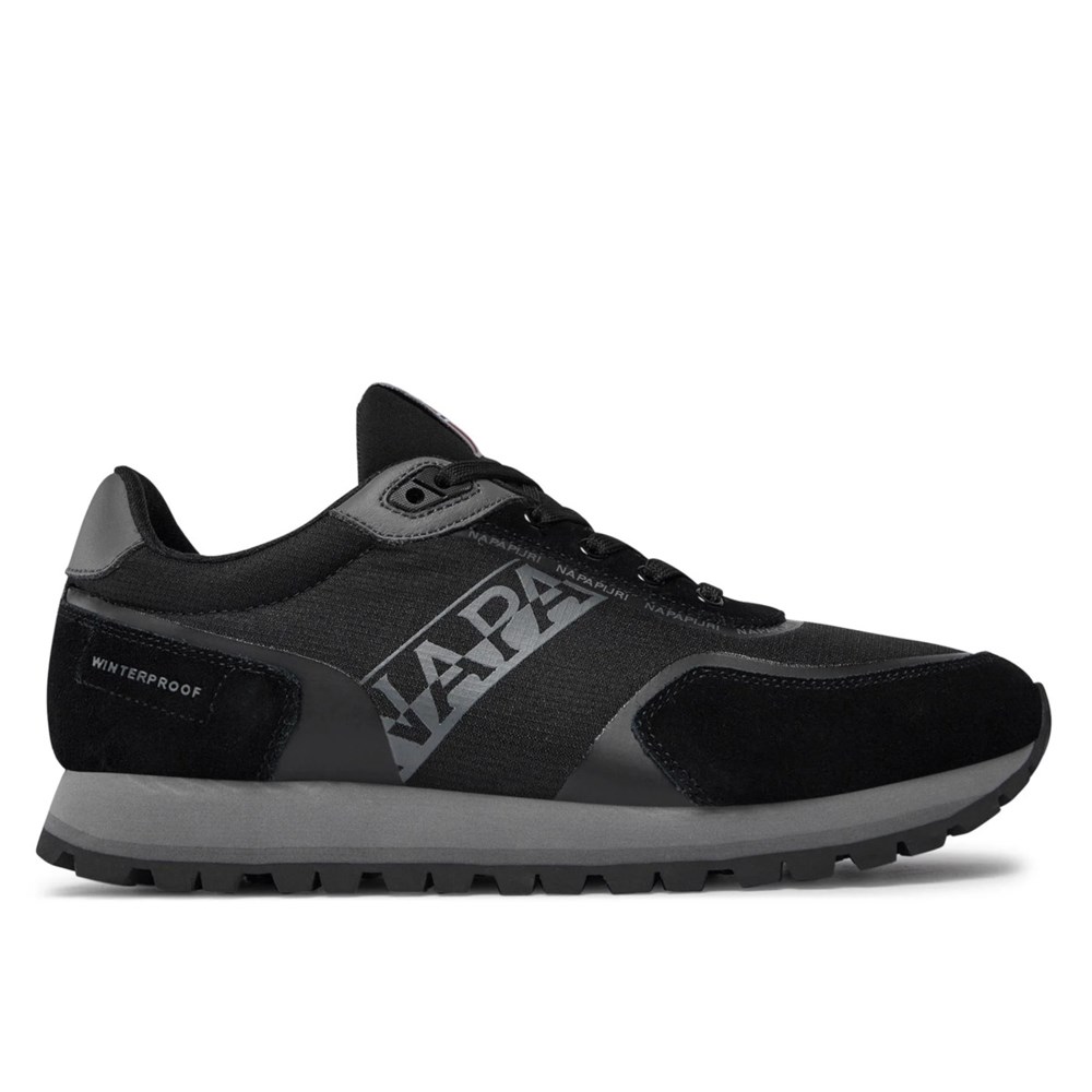 NAPAPIJRI Baskets Homme DAIM/TISSUE Noir - Image 4