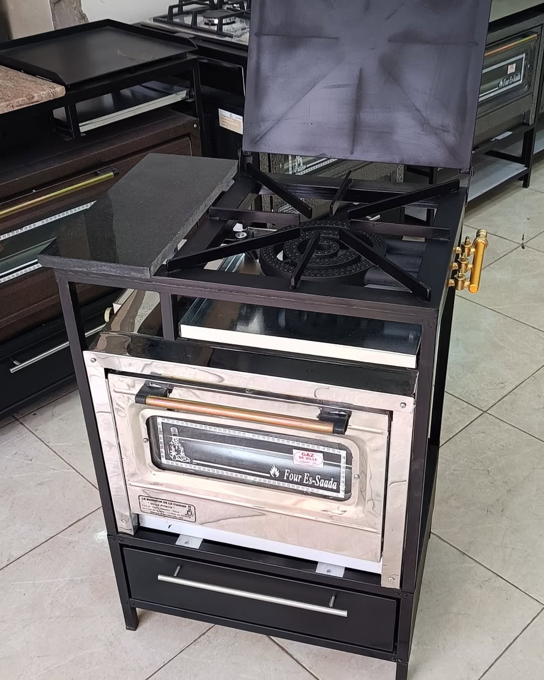 3en1 64cm avec four Es-saada inox  - Image 4