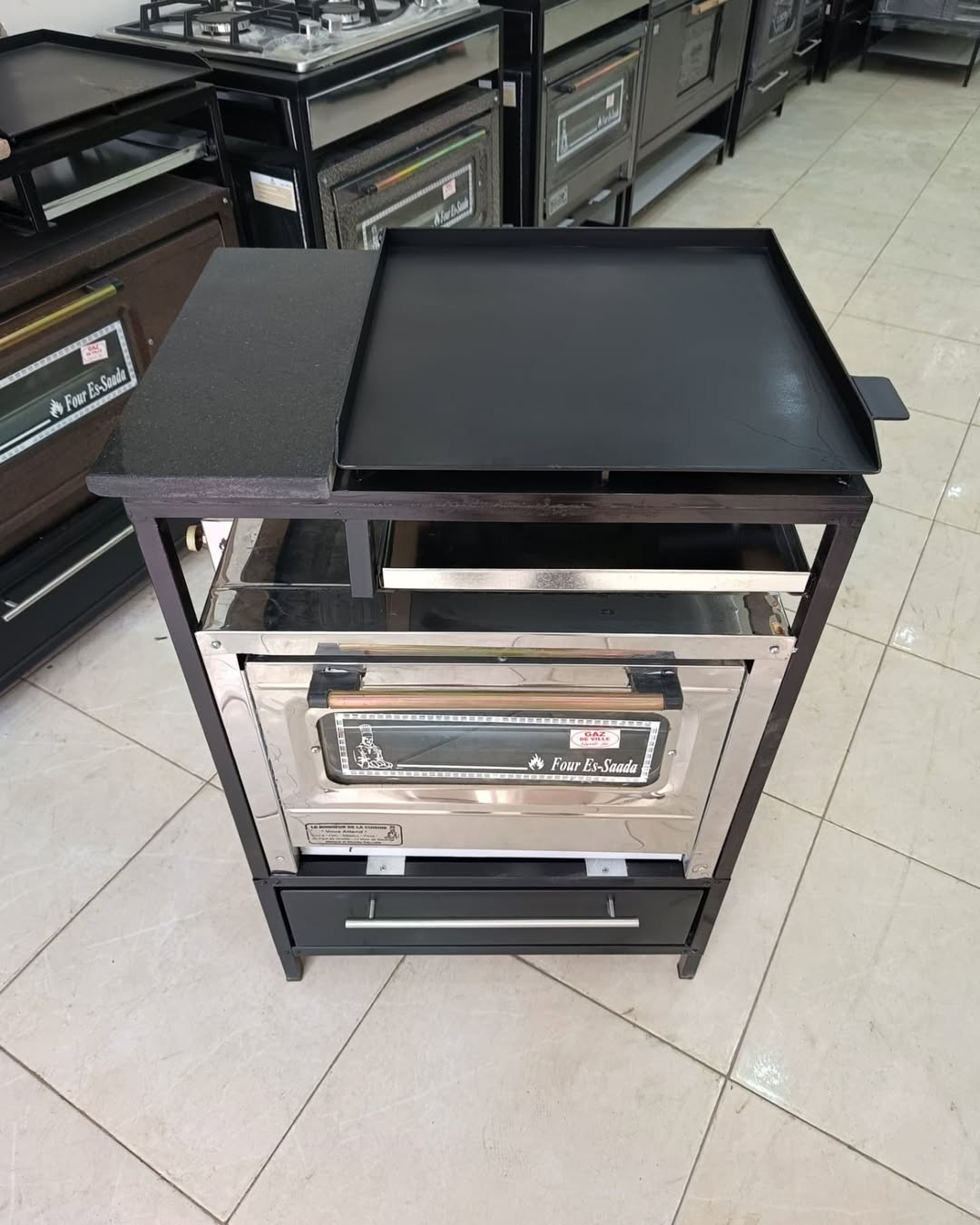 3en1 64cm avec four Es-saada inox  - Image 5