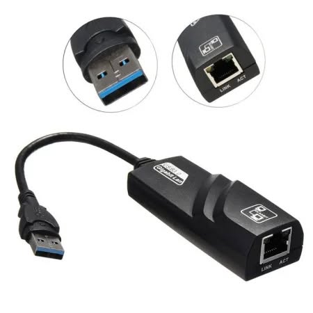 Adaptateur USB 3.0 vers Ethernet Gigabit RJ45 - Carte Réseau 1000 Mbps - Image 2