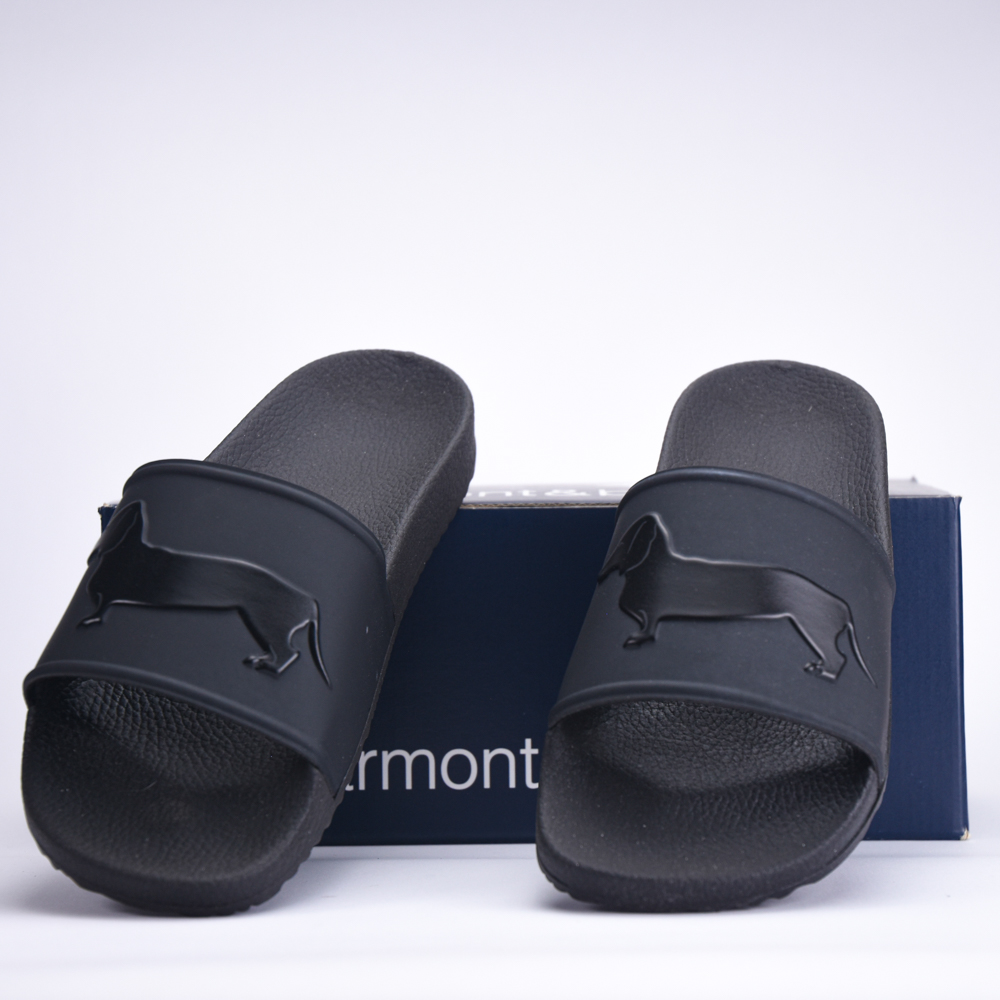 HARMONT AND BLAINE CIABATTA UOMO EVA - LOGO NERO - NERO - Image 2