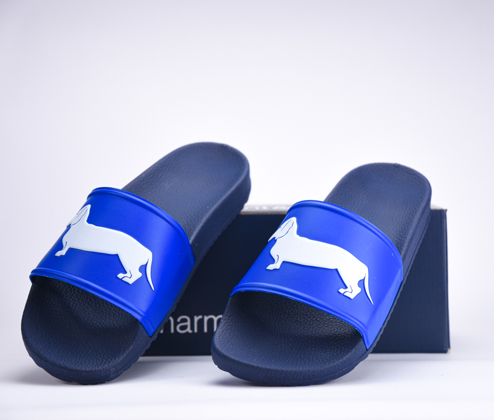 HARMONT AND BLAINE CIABATTA UOMO EVA - LOGO BLU - BIANCO - Image 2