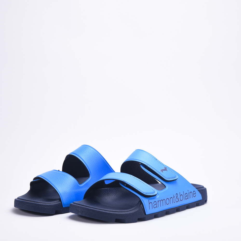 CIABATTA UOMO BLUBBER - LOGO AZZURRO - BLU - Image 2
