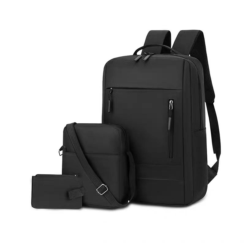 طقم حقائب رجالية 3 قطع أنيق | Ensemble Scolaire Élégant 3 Pièces - Image 1