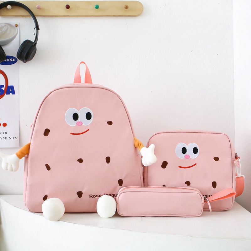 Ensemble de sacs d’école Kawai pour adolescents 3Pcs Language – محفظة 3 قطع كاواي  - Image 5