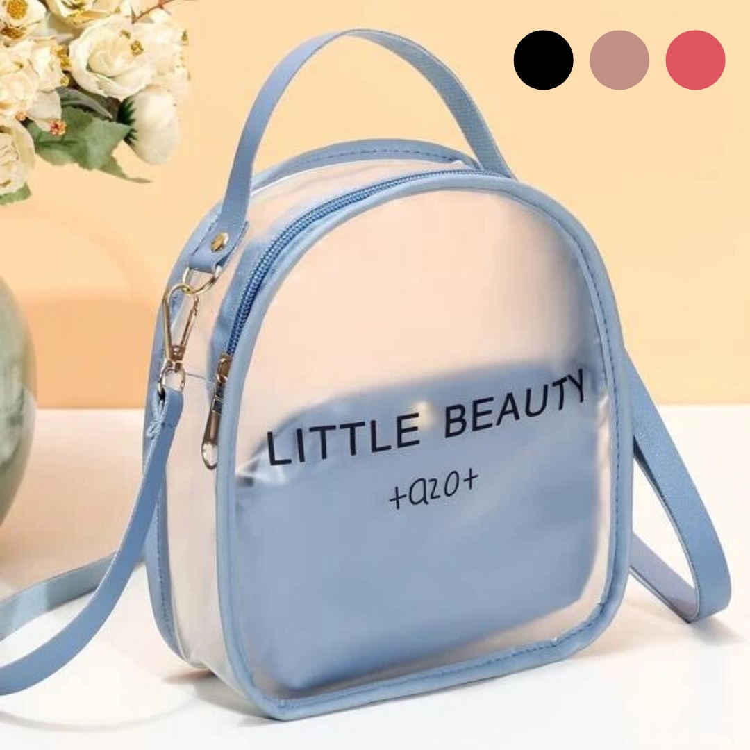 Sac à dos transparent Top avec pochette intérieure 2en1 tendence 2023 - Image 5